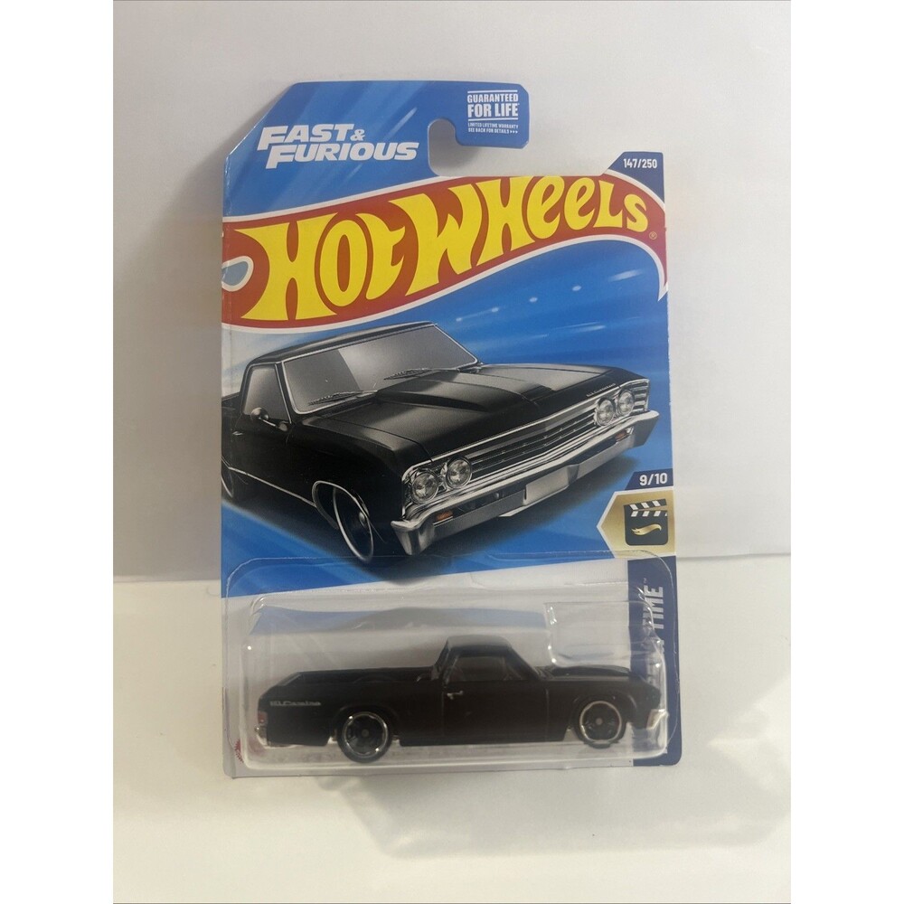 Hot Wheels Fast & FURIOUS CHEVY EL CAMINO BLACK 9/10 147/250